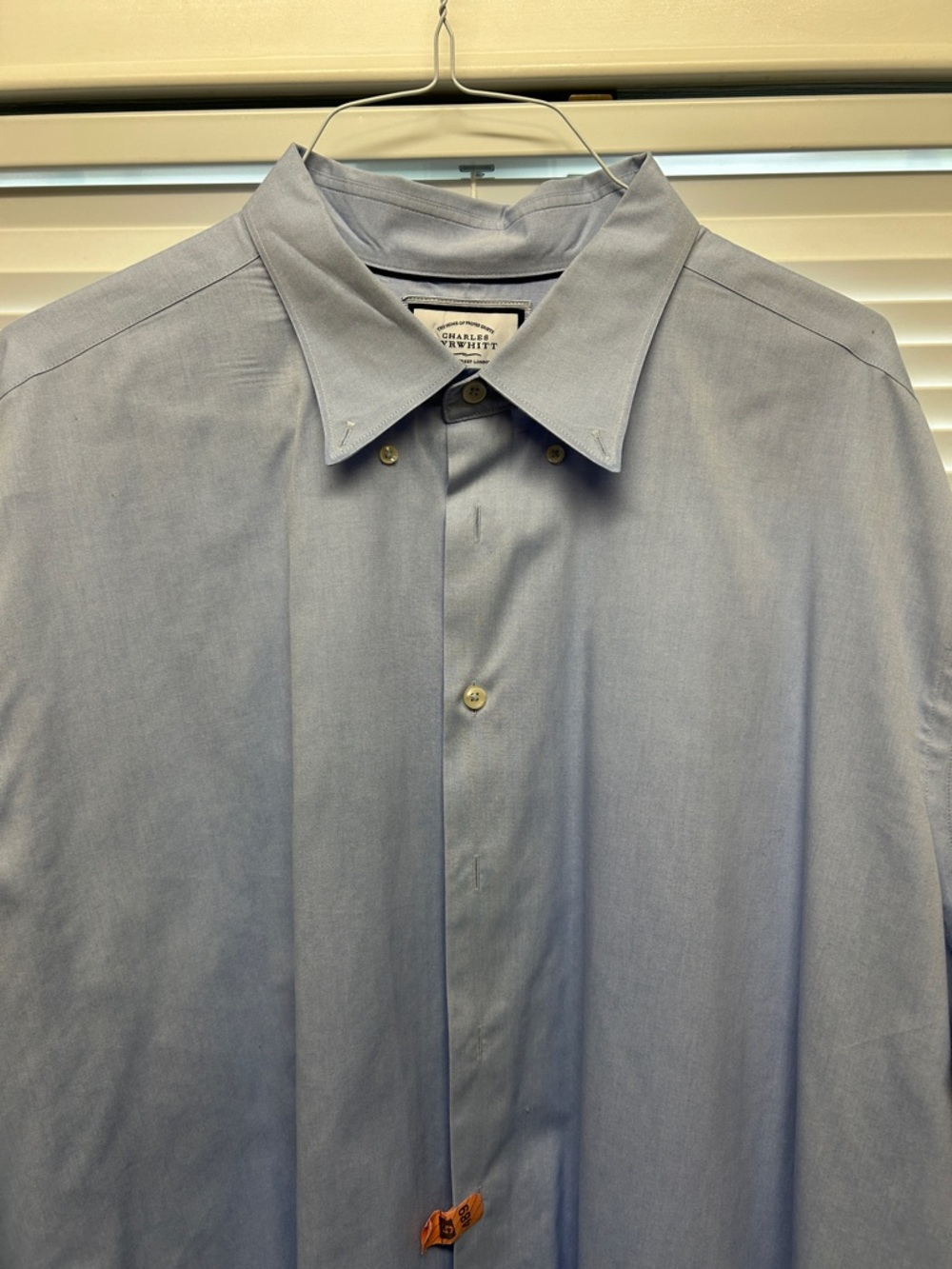 Charles Tyrwhitt Light Blue Classic Fit Men’s Dress Shirt